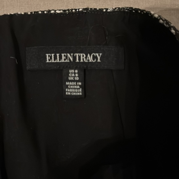 Vintage Mad Men Tweed Trumpet Pencil Skirt - Picture 3 of 3